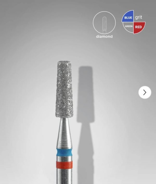 Fresa cono EXPERT DUO ROJA/AZUL 2,5 mm zona de trabajo 8mm