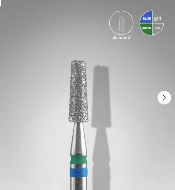 Fresa cono EXPERT DUO VERDE/AZUL 2,5 mm zona de trabajo 8mm